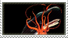 a stamp. the whale fighting the squid from the apollo 18 album cover